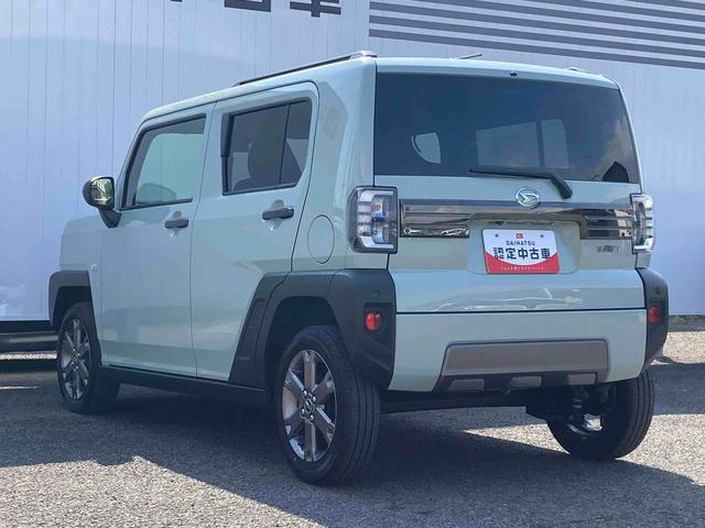 タフトＧターボ　ダーククロムベンチャー【保証：１２ヶ月、距離無制限】　ナビ　バックカメラ　ターボ　ガラスルーフ　衝突被害軽減システム　ＬＥＤヘッドライト　フォグランプ　シートヒーター　プッシュボタンスタート　アルミホイール（広島県）の中古車