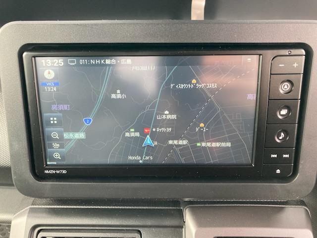 タフトＧターボ　ダーククロムベンチャー【保証：１２ヶ月、距離無制限】　ナビ　バックカメラ　ターボ　ガラスルーフ　衝突被害軽減システム　ＬＥＤヘッドライト　フォグランプ　シートヒーター　プッシュボタンスタート　アルミホイール（広島県）の中古車