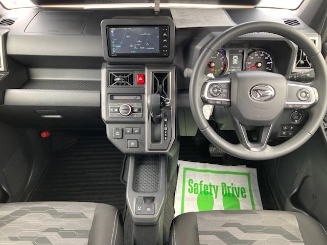 タフトＧターボ　ダーククロムベンチャー【保証：１２ヶ月、距離無制限】　ナビ　バックカメラ　ターボ　ガラスルーフ　衝突被害軽減システム　ＬＥＤヘッドライト　フォグランプ　シートヒーター　プッシュボタンスタート　アルミホイール（広島県）の中古車