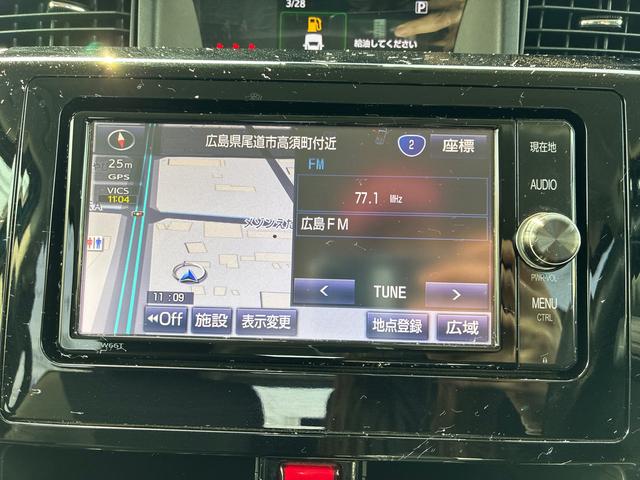 タンクカスタムＧ　Ｓナビ　バックカメラ　ＥＴＣ　衝突被害軽減システム　ＬＥＤヘッドライト　フォグランプ　クリアランスソナー　シートヒーター　プッシュボタンスタート　両側電動スライドドア　アルミホイール（広島県）の中古車