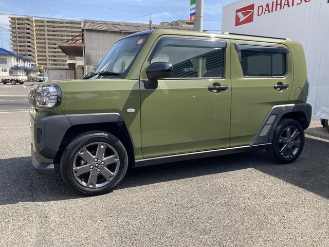 タフトG【保証:12ヶ月、距離無制限】ガラスルーフ ナビ バックカメラ 衝突被害軽減システム LEDヘッドライト フォグランプ シートヒーター クリアランスソナープッシュボタンスタート アルミホイール(広島県)の中古車