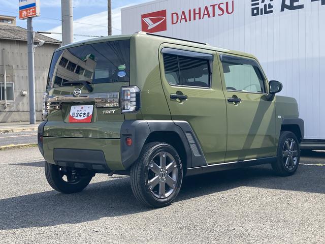 タフトG【保証:12ヶ月、距離無制限】ガラスルーフ ナビ バックカメラ 衝突被害軽減システム LEDヘッドライト フォグランプ シートヒーター クリアランスソナープッシュボタンスタート アルミホイール(広島県)の中古車