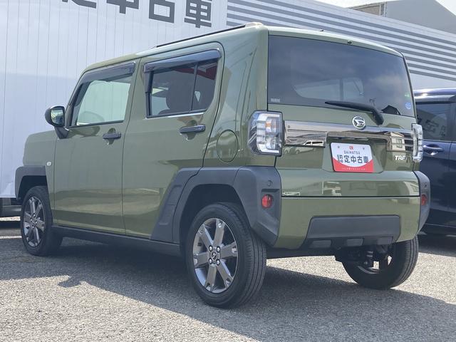 タフトG【保証:12ヶ月、距離無制限】ガラスルーフ ナビ バックカメラ 衝突被害軽減システム LEDヘッドライト フォグランプ シートヒーター クリアランスソナープッシュボタンスタート アルミホイール(広島県)の中古車