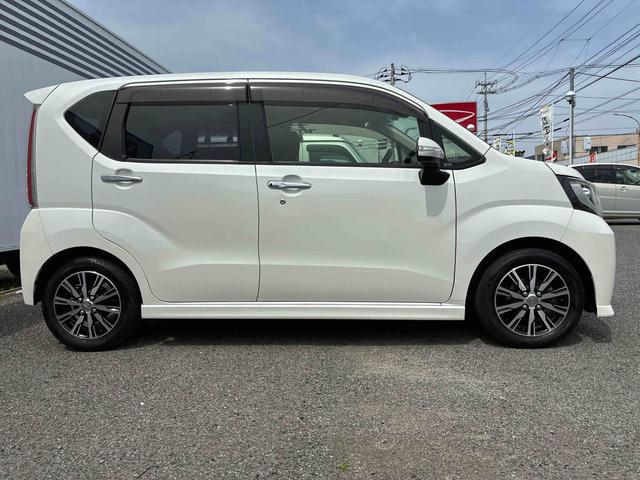 ムーヴカスタム X ハイパーSAIIナビ バックカメラ ETC ドライブレコーダー 衝突被害軽減システム LEDヘッドライト フォグランプ クリアランスソナー プッシュボタンスタート アルミホイール アイドリングストップ(広島県)の中古車