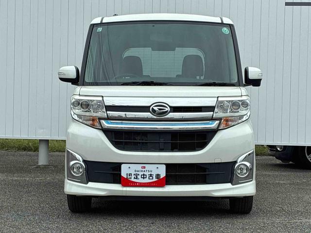 タントカスタムＲＳナビ　バックカメラ　ターボ車　ＥＴＣ　両側電動スライドドア　ＬＥＤヘッドライト　フォグランプ　プッシュボタンスタート　アイドリングストップ　電動格納ドアミラー　オートエアコン（広島県）の中古車