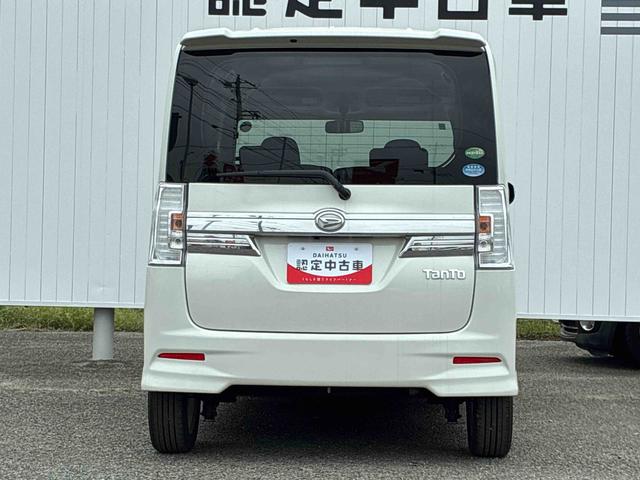 タントカスタムＲＳナビ　バックカメラ　ターボ車　ＥＴＣ　両側電動スライドドア　ＬＥＤヘッドライト　フォグランプ　プッシュボタンスタート　アイドリングストップ　電動格納ドアミラー　オートエアコン（広島県）の中古車