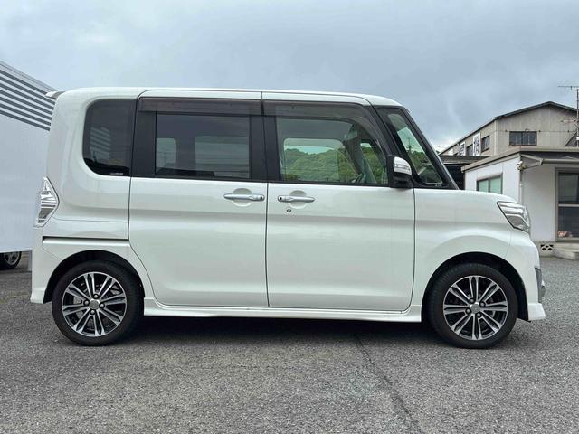 タントカスタムＲＳナビ　バックカメラ　ターボ車　ＥＴＣ　両側電動スライドドア　ＬＥＤヘッドライト　フォグランプ　プッシュボタンスタート　アイドリングストップ　電動格納ドアミラー　オートエアコン（広島県）の中古車