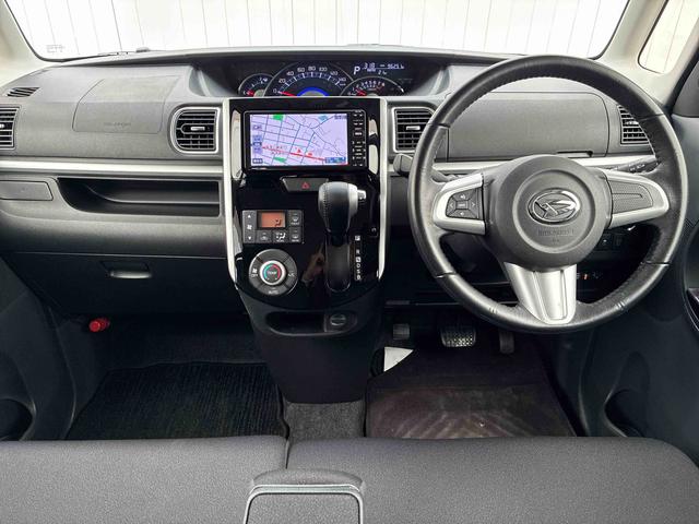 タントカスタムＲＳナビ　バックカメラ　ターボ車　ＥＴＣ　両側電動スライドドア　ＬＥＤヘッドライト　フォグランプ　プッシュボタンスタート　アイドリングストップ　電動格納ドアミラー　オートエアコン（広島県）の中古車