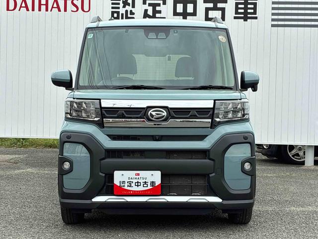 タントファンクロスナビ　パノラマモニター　ドライブレコーダー　衝突被害軽減システム　両側電動スライドドア　シートヒーター　ＬＥＤヘッドライト　フォグランプ　クリアランスソナー　電動格納ドアミラー　オートエアコン（広島県）の中古車