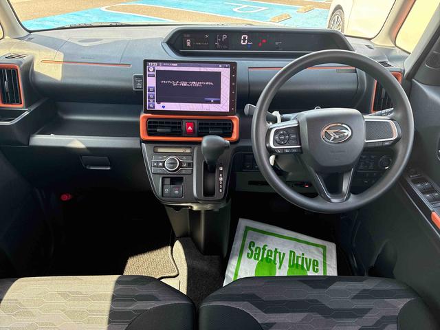 タントファンクロスナビ　パノラマモニター　ドライブレコーダー　衝突被害軽減システム　両側電動スライドドア　シートヒーター　ＬＥＤヘッドライト　フォグランプ　クリアランスソナー　電動格納ドアミラー　オートエアコン（広島県）の中古車