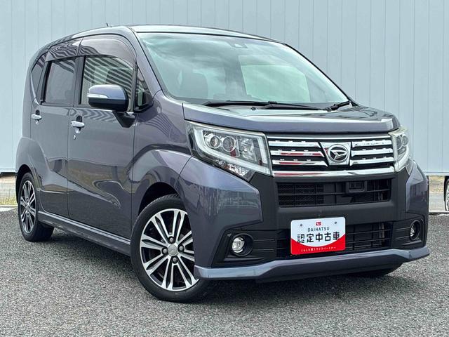 ムーヴカスタム RS SAIIナビ付 バックカメラ ETC LEDヘッドライト フォグランプ プッシュボタンスタートアイドリングストップ スマアシII コーナーセンサー(広島県)の中古車