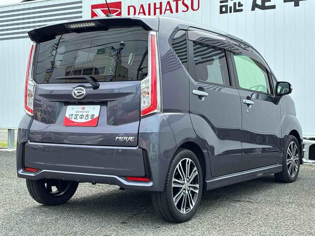 ムーヴカスタム RS SAIIナビ付 バックカメラ ETC LEDヘッドライト フォグランプ プッシュボタンスタートアイドリングストップ スマアシII コーナーセンサー(広島県)の中古車