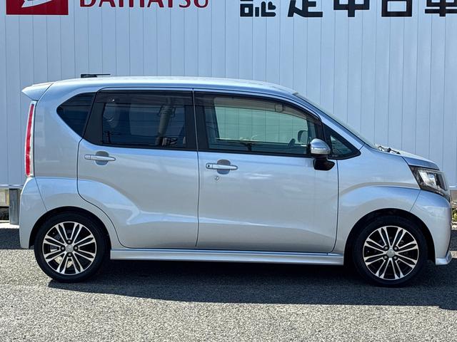 ムーヴ 中古車 カスタム　ＲＳ　ＳＡＩＩターボ車　ナビ付き　バックカメラ付き　オートエアコン　オートライト　ＥＴＣ付き　リヤシートスライド　純正アルミホイール