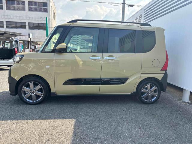 タントファンクロスターボディプレイオーディオ バックカメラ 走行3000Km ターボ車 クルーズコントロール 軽減ブレーキ(広島県)の中古車