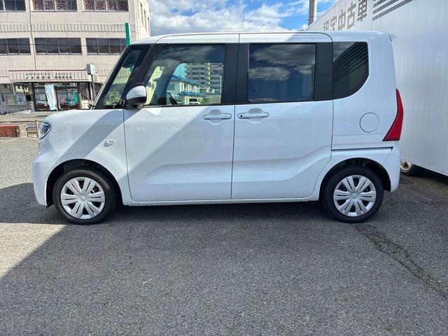 タントXリミテッド軽減ブレーキ LEDヘッドランプ 両側電動スライドドア 走行4000Km パールホワイト(広島県)の中古車