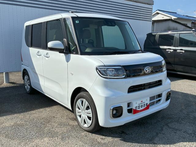 タントXリミテッド軽減ブレーキ LEDヘッドランプ 両側電動スライドドア 走行4000Km パールホワイト(広島県)の中古車