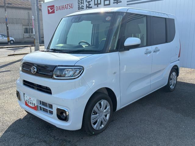 タントXリミテッド軽減ブレーキ LEDヘッドランプ 両側電動スライドドア 走行4000Km パールホワイト(広島県)の中古車