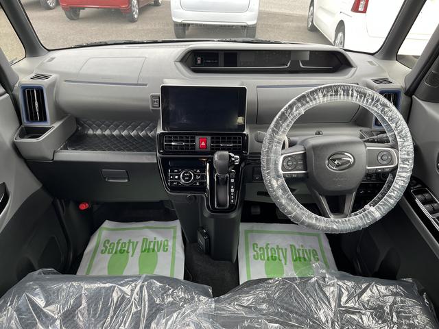 タントカスタムＲＳセレクションワンオーナー　９インチナビ　ドライブレコーダー　ＥＴＣ　前席シートヒーター　禁煙車　記録簿　認定中古車　レーンアシスト　オートマチックハイビーム　衝突回避支援システム搭載車（島根県）の中古車