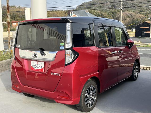 トールカスタムＧ　リミテッドII　ＳＡIII４ＷＤ　ワンオーナー　ツートンカラー　９インチナビ　ドライブレコーダー　両側パワースライドドア　クルコン　前席シートヒーター　禁煙車　記録簿　認定中古車　レーンアシスト　衝突回避支援システム搭載車（島根県）の中古車