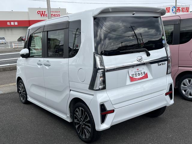 タントカスタムＲＳセレクションワンオーナー　９インチナビ　ＥＴＣ　前席シートヒーター　クリアランスソナー　両側パワースライドドア　ＬＥＤヘッドライト　禁煙車　記録簿　認定中古車　レーンアシスト　衝突回避支援システム搭載車（島根県）の中古車