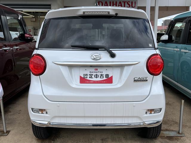 キャストスタイルＧ　プライムコレクション　ＳＡIIIワンオーナー　前席シートヒーター　社外アルミ　ハーフレザーシート　禁煙車　記録簿　認定中古車　レーンアシスト　オートマチックハイビーム　衝突回避支援システム搭載車（島根県）の中古車