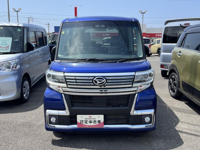 タントカスタムＸ　トップエディションＳＡIIIナビゲーション　ドライブレコーダー　ＥＴＣ　禁煙車　記録簿　認定中古車　レーンアシスト　オートマチックハイビーム　衝突回避支援システム搭載車（島根県）の中古車