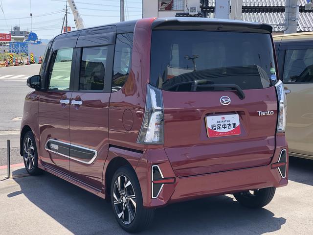 タントカスタムＸスタイルセレクションワンオーナー　ツートンカラー　　ＬＥＤヘッドライト　クリアランスソナー　両側パワースライドドア　記録簿　禁煙車　認定中古車　レーンアシスト　オートマチックハイビーム　衝突回避支援システム搭載車（島根県）の中古車