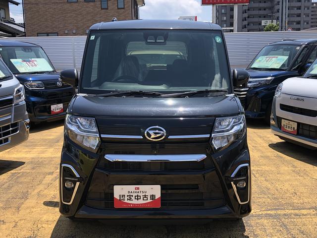タントカスタムXワンオーナー LEDヘッドライト クリアランスソナー 前席シートヒーター 両側パワースライドドア 禁煙車 記録簿 認定中古車 レーンアシスト オートマチックハイビーム 衝突回避支援システム搭載車(島根県)の中古車