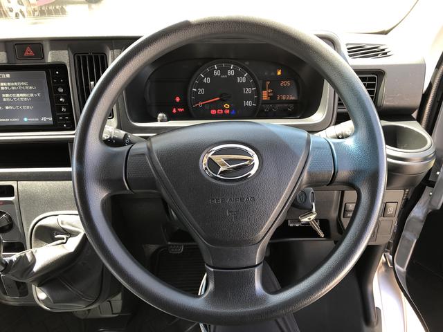ハイゼットカーゴクルーズターボＳＡIIIワンオーナー　２ＷＤ　ＭＴ車　ナビゲーション　ＥＴＣ　ターボ　禁煙車　記録簿　認定中古車　レーンアシスト　オートマチックハイビーム　衝突回避支援システム搭載車（島根県）の中古車