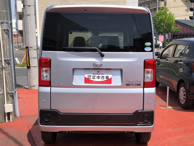 ハイゼットキャディーＸ　ＳＡIIワンオーナー　社外アルミ　ＣＤデッキ　ターボ　禁煙車　記録簿　認定中古車　レーンアシスト　衝突回避支援システム搭載車（島根県）の中古車