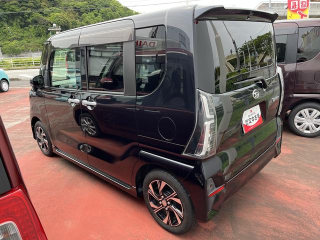 タントカスタムＸワンオーナー　ＬＥＤヘッドライト　ナビゲーション　パノラマモニター　ＥＴＣ　ドライブレコーダー　禁煙車　記録簿　認定中古車　レーンアシスト　オートマチックハイビーム　衝突回避支援システム搭載車（島根県）の中古車
