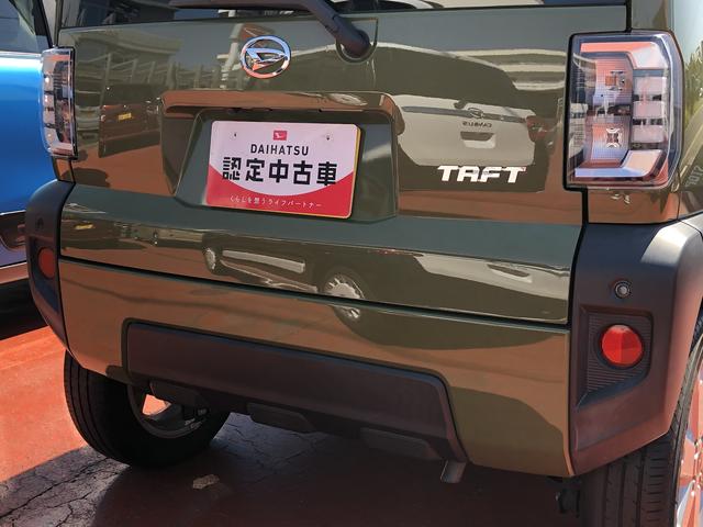 タフトＧワンオーナー　ＬＥＤヘッドライト　クリアランスソナー　ガラスルーフ　前席シートヒーター　禁煙車　記録簿　認定中古車　レーンアシスト　オートマチックハイビーム　衝突回避支援システム搭載車（島根県）の中古車
