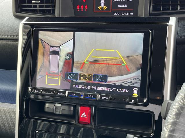 トールカスタムＧ　リミテッドII　ＳＡIIIワンオーナー　ＬＥＤヘッドライト　ツートンカラー　９インチナビ　パノラマモニター　ドライブレコーダー　ＥＴＣ　クルーズコントロール　両側パワースライドドア　記録簿　禁煙車　衝突回避支援システム搭載車（島根県）の中古車
