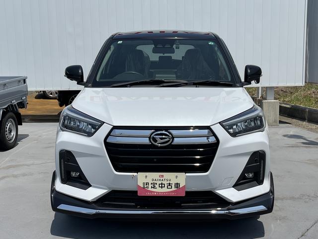 ロッキープレミアムワンオーナー　ツートンカラー　ＬＥＤヘッドライト　９インチナビ　パノラマモニター　ドライブレコーダー　ターボ　前席シートヒーター　禁煙車　記録簿　認定中古車　レーンアシスト　オートマチックハイビーム（島根県）の中古車