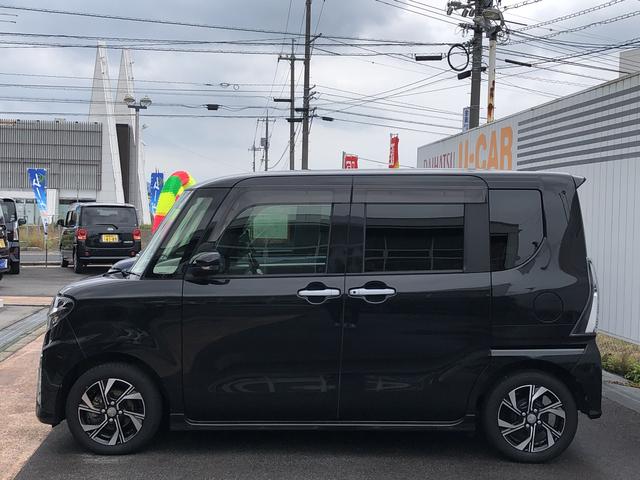 タントカスタムＸセレクションワンオーナー　ＬＥＤヘッドライト　クリアランスソナー　前席シートヒーター　　禁煙車　記録簿　認定中古車　レーンアシスト　オートマチックハイビーム　衝突回避支援システム搭載車（島根県）の中古車