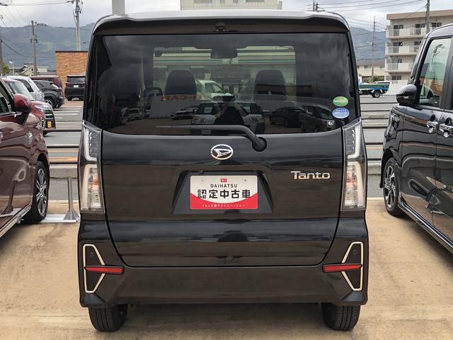 タントカスタムＸセレクションＬＥＤヘッドライト　両側パワースライドドア　クリアランスソナー　運転席／助手席シートヒーター　禁煙車　記録簿　認定中古車　レーンアシスト　オートマチックハイビーム　衝突回避支援システム搭載車（島根県）の中古車
