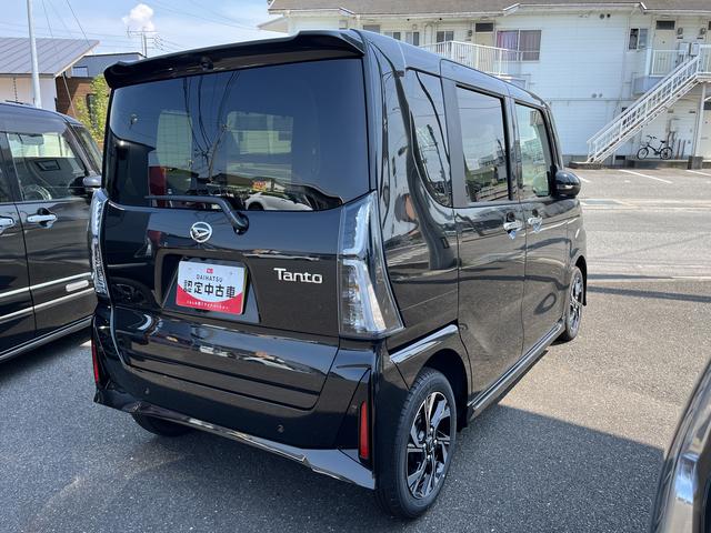 タントカスタムＸＬＥＤヘッドライト　両側パワースライドドア　クリアランスソナー　前席シートヒーター　禁煙車　記録簿　認定中古車　レーンアシスト　オートマチックハイビーム　衝突回避支援システム搭載車（島根県）の中古車