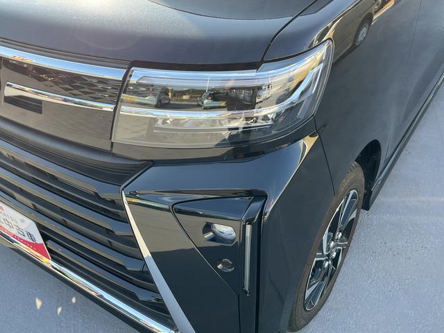 タントカスタムＸＬＥＤヘッドライト　両側パワースライドドア　クリアランスソナー　運転席／助手席シートヒーター　記録簿　禁煙車　認定中古車　レーンアシスト　オートマチックハイビーム　衝突回避支援システム搭載車（島根県）の中古車