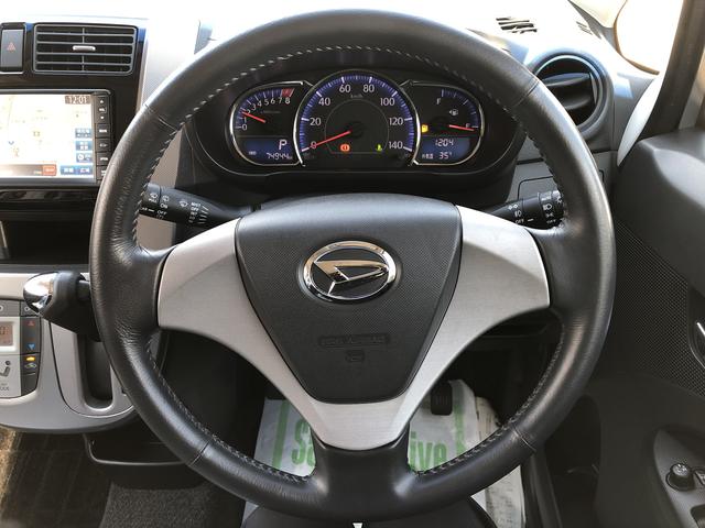 ムーヴカスタム　Ｘリミテッド　ＳＡワンオーナー　ナビゲーション　禁煙車　記録簿　認定中古車　衝突回避支援システム搭載車（島根県）の中古車