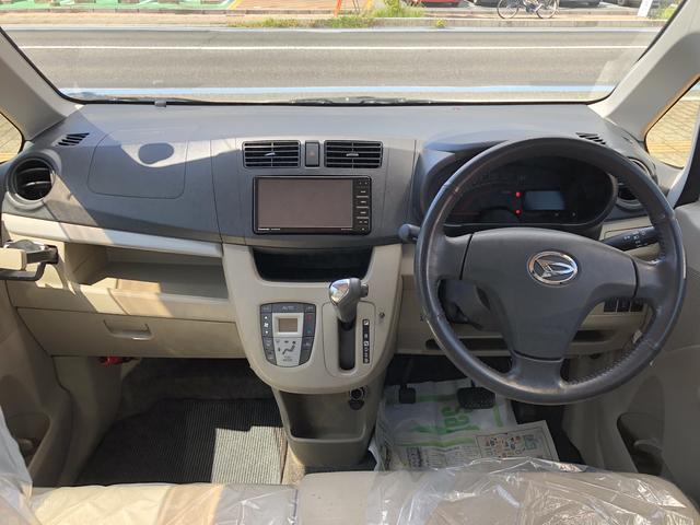 ムーヴＸ４ＷＤ　ナビゲーション　社外アルミ　禁煙車　記録簿　認定中古車（島根県）の中古車