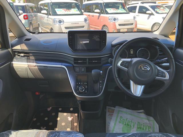 ムーヴカスタム　ＲＳ　ハイパーワンオーナー　８インチナビ　ＬＥＤフォグランプ・ＬＥＤヘッドライト　ターボ　純正アルミ　禁煙車　記録簿　認定中古車（島根県）の中古車