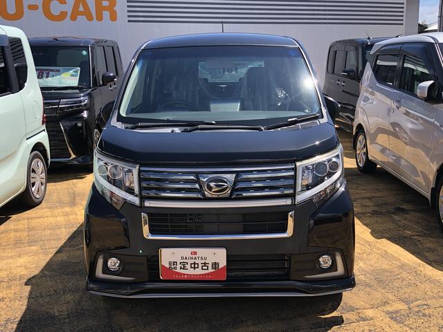 ムーヴカスタム　ＲＳ　ハイパーワンオーナー　８インチナビ　ＬＥＤフォグランプ・ＬＥＤヘッドライト　ターボ　純正アルミ　禁煙車　記録簿　認定中古車（島根県）の中古車