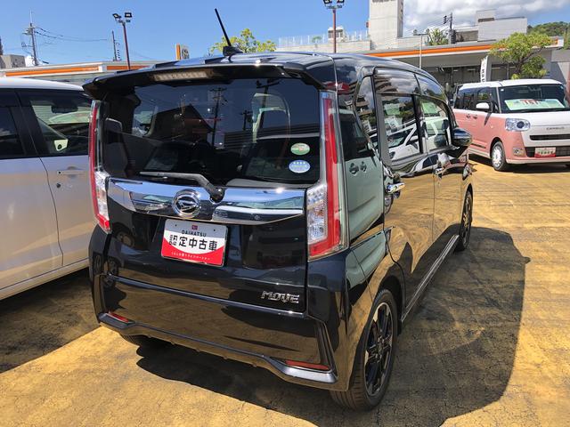 ムーヴカスタム　ＲＳ　ハイパーワンオーナー　８インチナビ　ＬＥＤフォグランプ・ＬＥＤヘッドライト　ターボ　純正アルミ　禁煙車　記録簿　認定中古車（島根県）の中古車