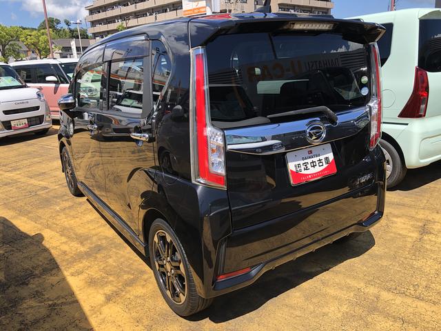 ムーヴカスタム　ＲＳ　ハイパーワンオーナー　８インチナビ　ＬＥＤフォグランプ・ＬＥＤヘッドライト　ターボ　純正アルミ　禁煙車　記録簿　認定中古車（島根県）の中古車