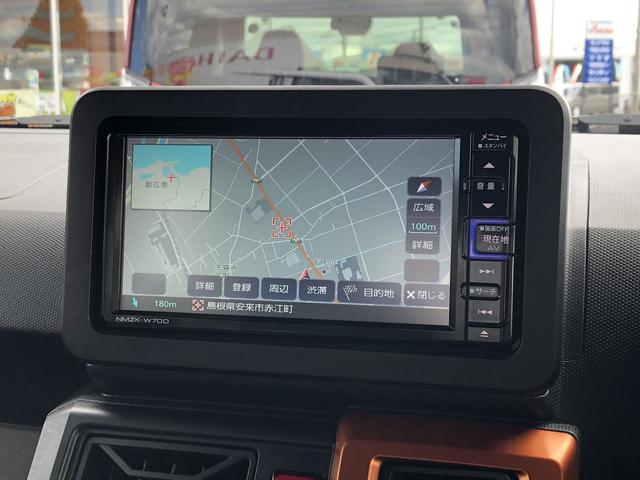 タフトGワンオーナー LEDヘッドライト ガラスルーフ クリアランスソナー ナビゲーション ドライブレコーダー ETC 運転席/助手席シートヒーター 禁煙車 記録簿 認定中古車 衝突回避支援システム搭載車(島根県)の中古車