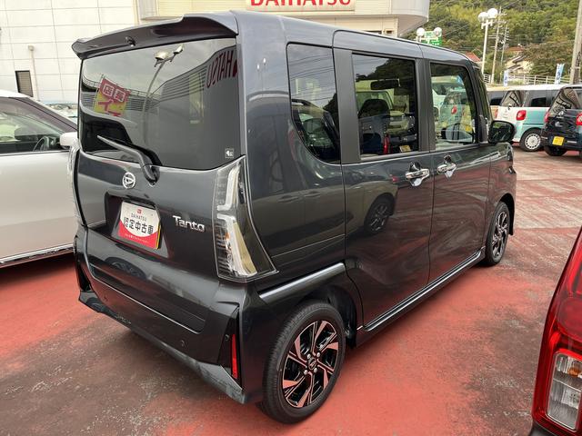 タントカスタムXLEDヘッドライト/フォグランプ コーナーセンサー 両側パワースライドドア 運転席/助手席シートヒーター 禁煙車 記録簿 認定中古車 レーンアシスト 衝突回避支援システム搭載車(島根県)の中古車