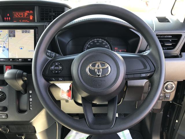 ルーミーX9インチナビ ETC コーナーセンサー 社外アルミ 禁煙車 記録簿 認定中古車 衝突回避支援システム搭載車(島根県)の中古車