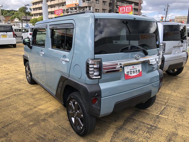 タフトGターボ4WD  LEDヘッドライト/フォグランプ ガラスルーフ コーナーセンサー 運転席/助手席シートヒーター ターボ 禁煙車 記録簿 認定中古車 レーンアシスト 衝突回避支援システム搭載車(島根県)の中古車