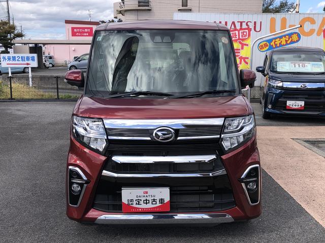 タントカスタムXスタイルセレクションワンオーナー LEDヘッドライト/フォグランプ 運転席/助手席シートヒーター 両側パワースライドドア 記録簿 禁煙車 認定中古車 レーンアシスト 衝突回避支援システム搭載車(島根県)の中古車