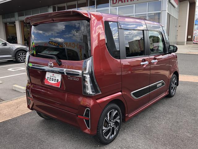 タントカスタムXスタイルセレクションワンオーナー LEDヘッドライト/フォグランプ 運転席/助手席シートヒーター 両側パワースライドドア 記録簿 禁煙車 認定中古車 レーンアシスト 衝突回避支援システム搭載車(島根県)の中古車